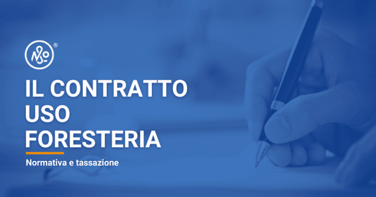 Tutto sul contratto di locazione uso foresteria